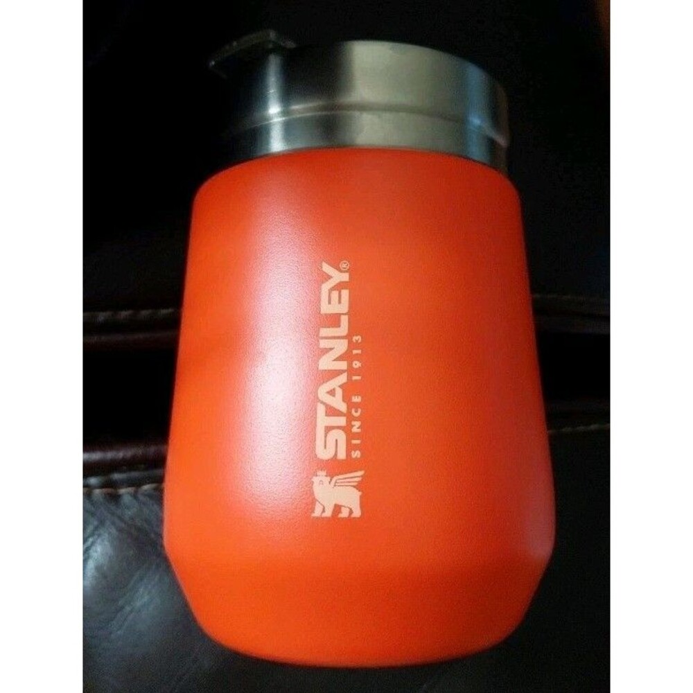 Stanley Everyday Go Stainless Steel Tumbler Wine Cup 10oz Tigerlily Orange